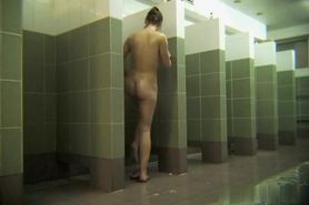 Hot Russian Shower Room Voyeur Video  53