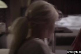 Shy 18yo teen is fucked by fosterparents