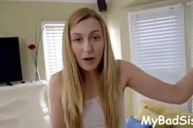 Caught Spying On My Stepsister And Now She Wants To Fuck! - Mybadsis.Com