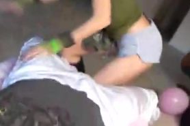 Amateur teen gives pov lapdance