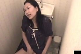 Lady Office Girls Toilet Room Masturbating