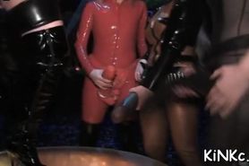 Bloody bdsm whipping