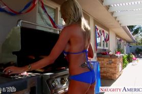 barbecue with emma starr  jessica jaymes and nikki benz