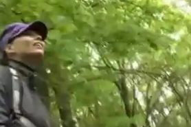 Girl Gets Fucked in the Woods