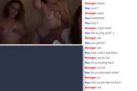 3 Omegle Hoes yearning for his dick