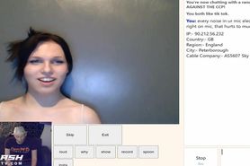 Meet girl on omegle with audio electro shock d ...