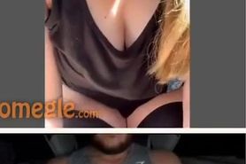 18 year old girl shows all omegle