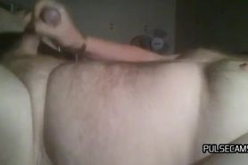 Chubby Guy Orgasming