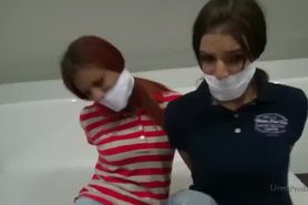 women gagged cleave