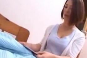 japanese mother makes son practice sex