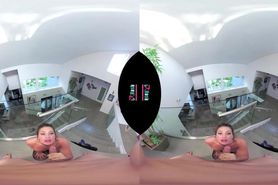 Hard dick for sexy girl in stockings VR