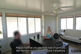 LOAN4K. Girl really needs money so why strips and gets fucked rough