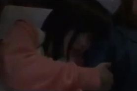 Japanese daughter fuck by father while mom is sleeping beside her on bus 1