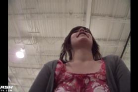 Painted boobs exposed in walmart