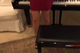 Stepmother Needs To Cum Asap &Amp; Son Cums To The Rescue