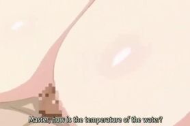 Huge boobs anime blonde mother having big dick sex
