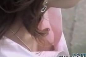 Private boob video with kinky japanese women with sexy boobs