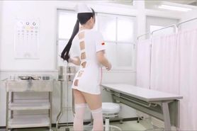 Japanese big boobs nurse