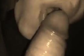 Amateur blowjob cum in mouth face covered close up