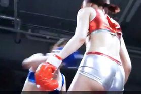 Japanese Lesbian Boxing Domination (Side A/B)