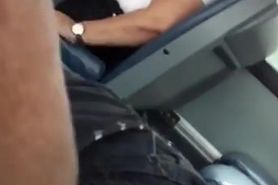 Caught masturbating on bus