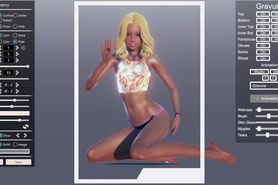HONEY SELECT 2 - why I created KANAYADDDs-YOUNGER-SISTER - watch the RL-girl where I got my inspiration from