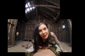 Wonder Woman VR to 2D (vertical + horizontal merge test)