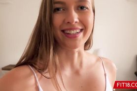 FIT18 - Stacy Cruz - Casting 177cm Tall And Skinny Czech Teen Model