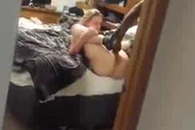 Sexy blonde wife is tired of her husbands tiny cock