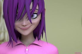 Student fucks bespectacled professor - 3D Hentai Cartoon