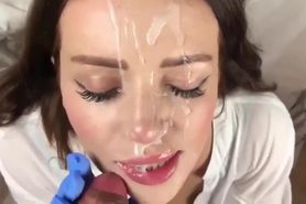 Cumshot Compilation. Cum on Face and Cum in Mouth