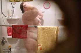 Christine Krug. Cleans the shower 1-10-2018.
