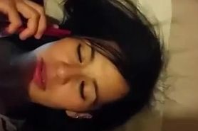 BBC Cuckold Wife While On Phone