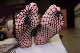 Netted soles