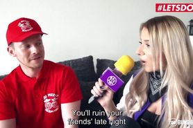 LETSDOEIT - Busty German Chick July Johnson Rides And Fucks Her Horny Fan