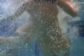 Enjoy underwater nude babes