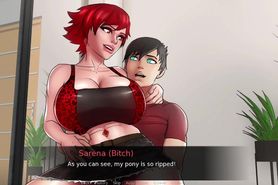 Confined with Goddes (Sarena's Story 2) - Redhead take charge again