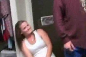 College Girls Sucking Dick at Dorm Room Party