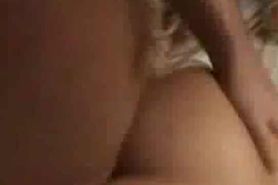 horny blondie fucked in the bed
