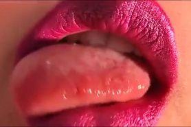 closeup lips