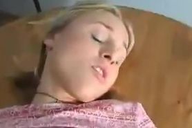 Big Titted Blonde Teen Takes It Full In Her Face.