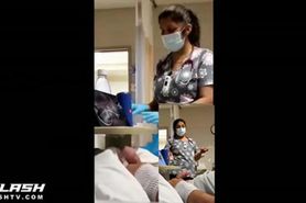 Indian MILF nurse just keeps doing her job