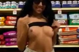 Flashing At The Pet Store
