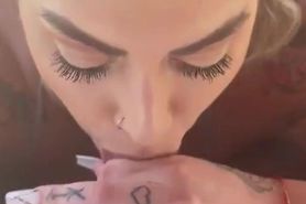 Ana Lorde Blowjob Titties Cumshot Nude Video!
