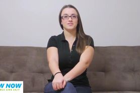 Chubby Teen Pawg In Jeans With Big Boobs And Glasses