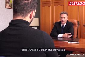 LETSDOEIT - Nasty German Teen Jolee Love Gets French Anal Punishment