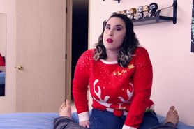 Kitty LeRoux: Ass To Mouth: Last Christmas - Chubby Cousin Saves The Holidays With A2M Anal Creampie