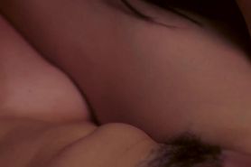 Izzy Lush and Aidra Fox - lesbian - blonde -brunette - leather lingerie - ass licking - fingering - masturbation - Spotlight