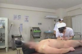 Japanese Nurses Gone Crazy With A Patient In A Doctors Office