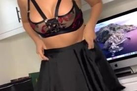 Ana Cheri Sexy Secretary Tease Video Leaked